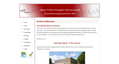 Desktop Screenshot of hp-steuerberater.de